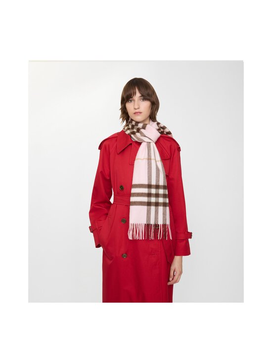 Burberry - Giant Check -kashmirhuivi 30 x 168 cm - C2902 BOW PINK | Stockmann - photo 3
