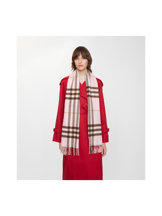 Burberry - Giant Check -kashmirhuivi 30 x 168 cm - C2902 BOW PINK | Stockmann - photo 4