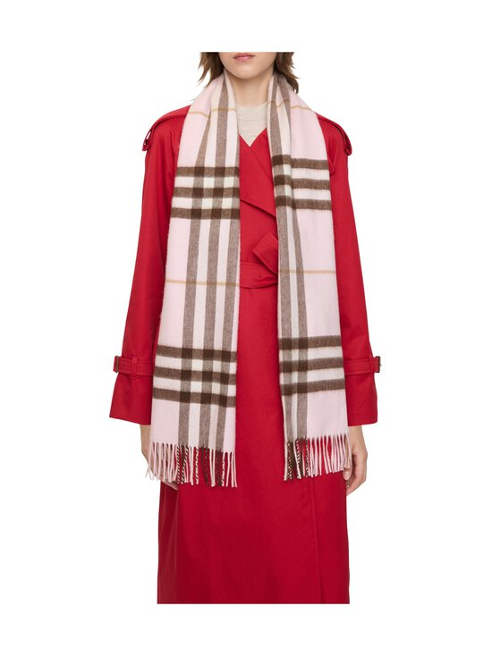 Burberry - Giant Check -kashmirhuivi 30 x 168 cm - C2902 BOW PINK | Stockmann - photo 6