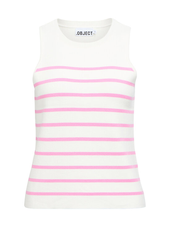 Object - ObjReynard -neuletoppi - CLOUD DANCER STRIPES:BEGONIA PINK | Stockmann - photo 1