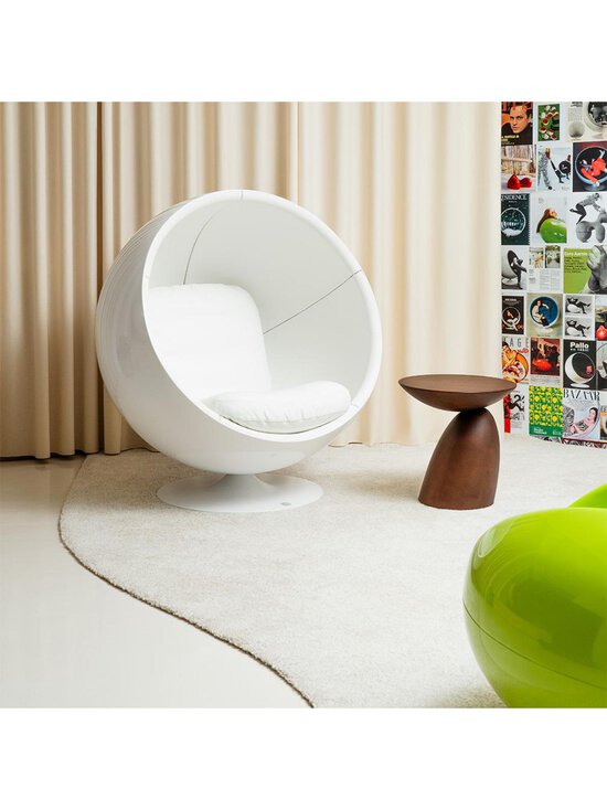 Eero Aarnio - Pallotuoli valkoinen nahka - WHITE | Stockmann - photo 2