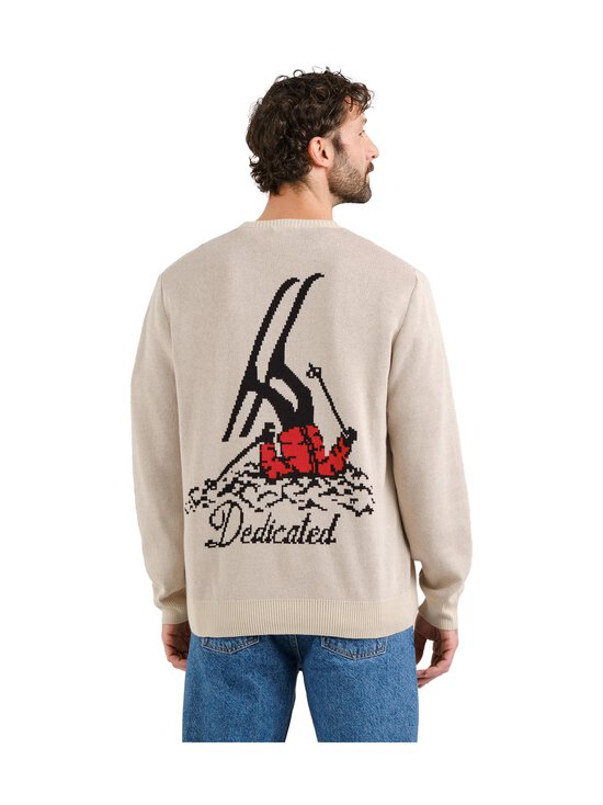 Dedicated - Kudum Mora O-neck - FALLEN SKIER OAT WHITE | Stockmann - photo 3