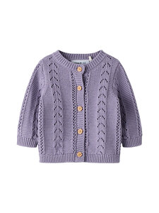 Name It - NbfTandra adīta jaka - LAVENDER GRAY | Stockmann