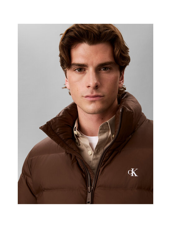 Calvin Klein Jeans - Zip Off Hood Down Puffer -toppatakki - WFM BROWN CORK | Stockmann - photo 4