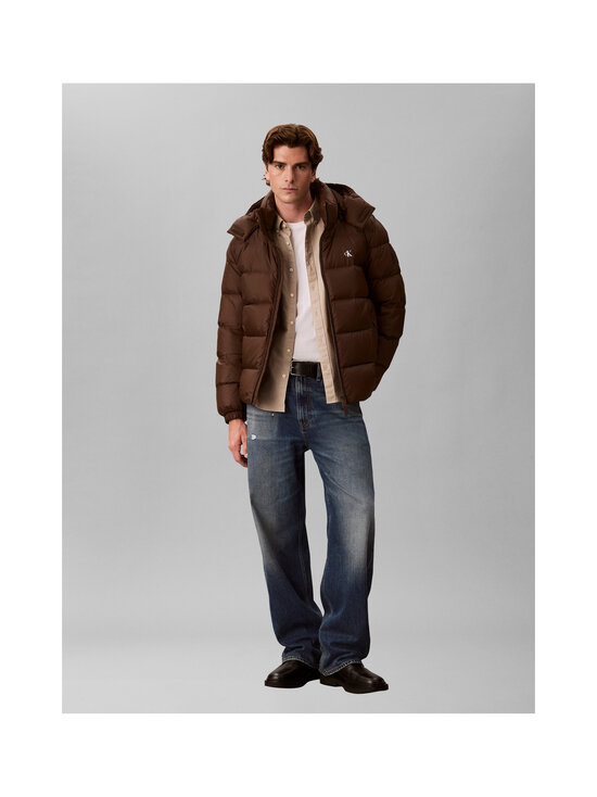 Calvin Klein Jeans - Zip Off Hood Down Puffer -toppatakki - WFM BROWN CORK | Stockmann - photo 6