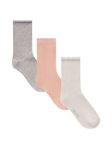 SKIMS - Sokid Textured 3 paari - MARBLE PRIMROSE MULTI | Stockmann