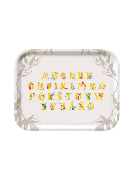 Tray Moomin ABC -puutarjotin