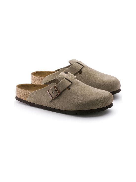 BIRKENSTOCK - Boston- mokkanahkaiset sandaalit - TAUPE | Stockmann - photo 4