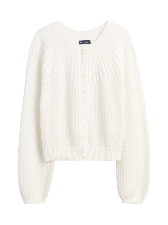 GAP - Cashsoft Pointelle adīta jaka - IVORY FROST | Stockmann - photo 1