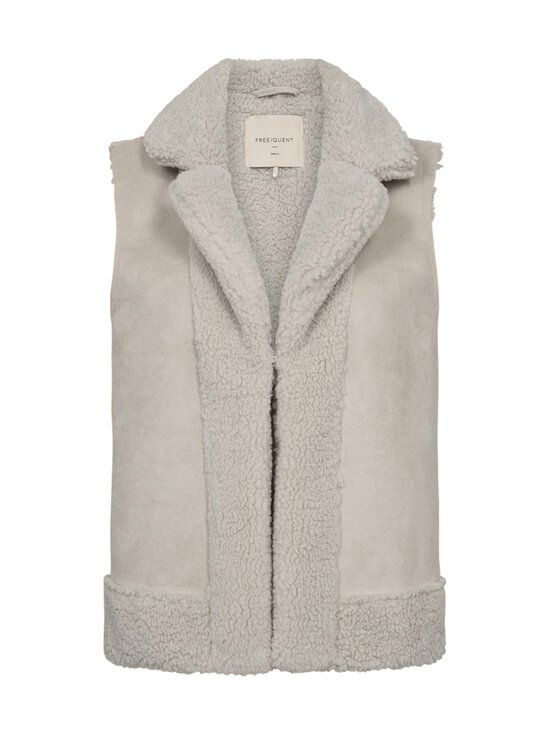 Freequent - FQLamby mākslīgās kažokādas veste - 2080 MOONBEAM | Stockmann - photo 1