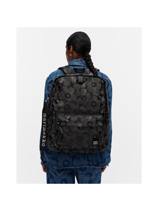 Marimekko - Zip Top Unikko -reppu - 991 GREY, DARK GREY | Stockmann - photo 4