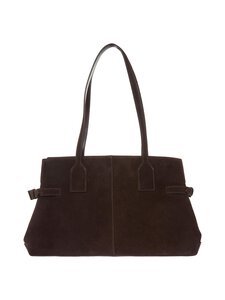 Flattered - Lisa Bowler -nahkalaukku - 001 CHOCOLATE | Stockmann