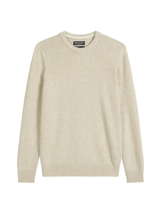 Marc O'Polo - Crew Neck tweed džemperis - 707 GRAY SILK | Stockmann - photo 1