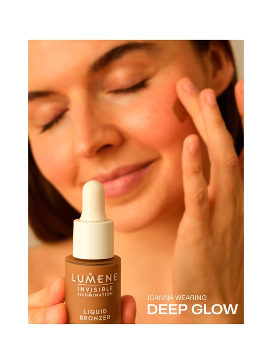 Lumene - Invisible Illumination Liquid Bronzer šķidrais bronzeris 15 ml - DEEP GLOW - photo 7 Lumene - Invisible Illumination Liquid Bronzer šķidrais bronzeris 15 ml - DEEP GLOW | Stockmann - photo 7