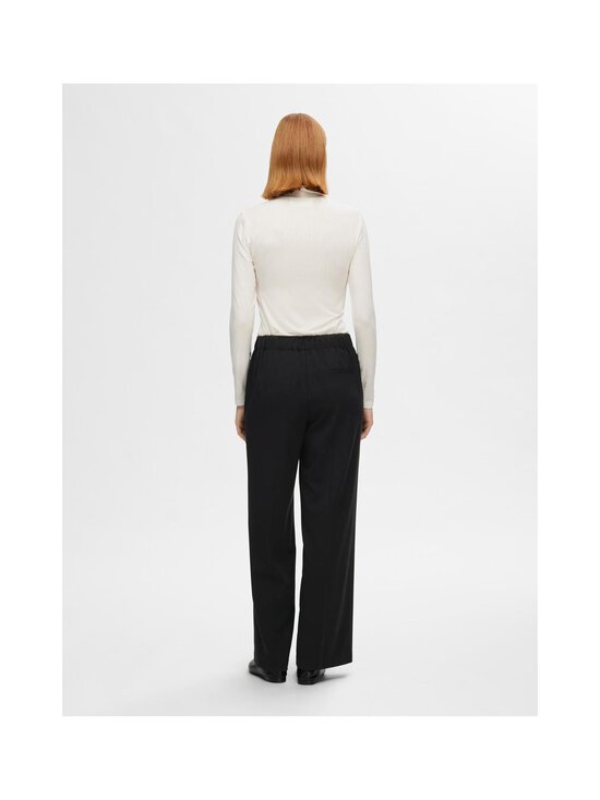 Selected - SlfEmma-Tara platu staru bikses - BLACK | Stockmann - photo 3