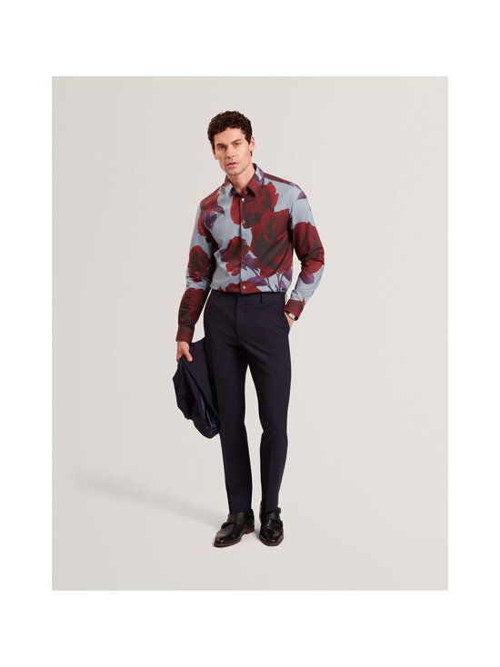 Ted Baker London - Givira Regular Fit Floral Print -kauluspaita - TEAL-BLUE | Stockmann - photo 4