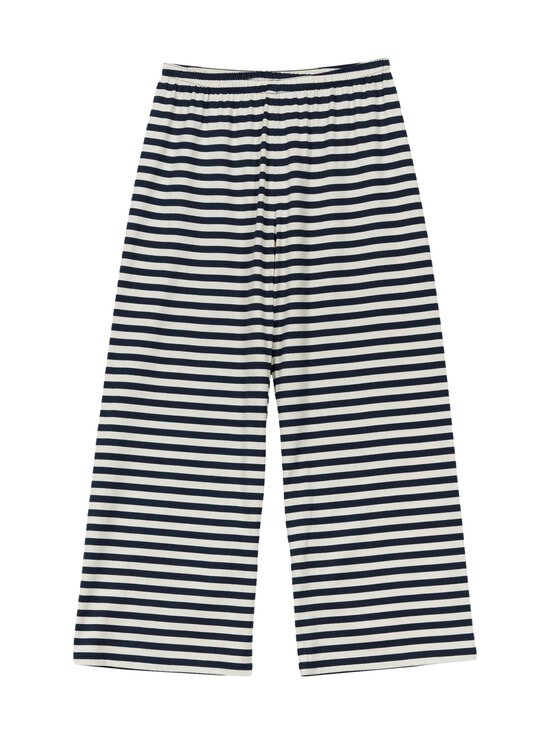 Marimekko - Caissa Tasaraita Jersey -housut - 900 DARK NAVY, OFF WHITE - photo 1 Marimekko - Caissa Tasaraita Jersey -housut - 900 DARK NAVY, OFF WHITE | Stockmann - photo 1