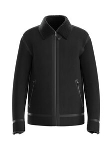 BOSS - Morbin-nahkatakki - 001 BLACK | Stockmann