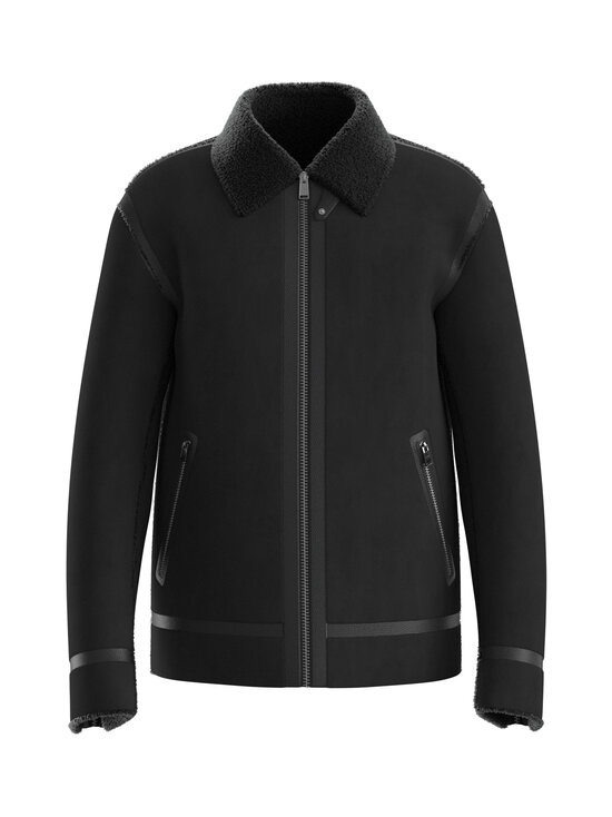 BOSS - Morbin-nahkatakki - 001 BLACK | Stockmann - photo 1