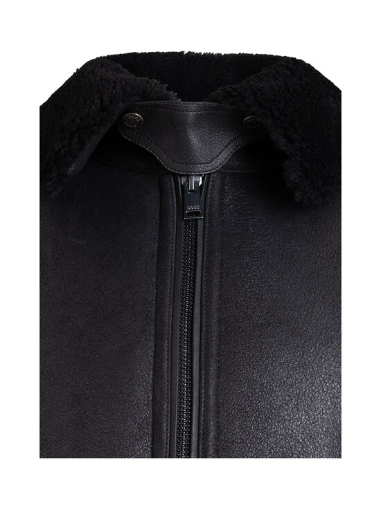 BOSS - Morbin-nahkatakki - 001 BLACK | Stockmann - photo 4