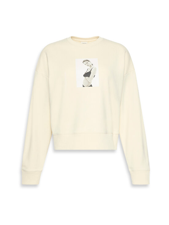 Calvin Klein Womenswear - Pusa Classic Kate Terry Crewneck - U1F BABY&APOS;S BREATH | Stockmann - photo 1