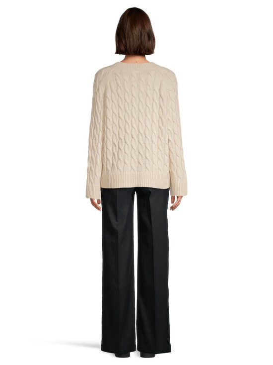 ESSENTIALS by Stockmann - Nikita-palmikkoneulepusero - BEIGE 23011 - photo 3 ESSENTIALS by Stockmann - Nikita-palmikkoneulepusero - BEIGE 23011 | Stockmann - photo 3