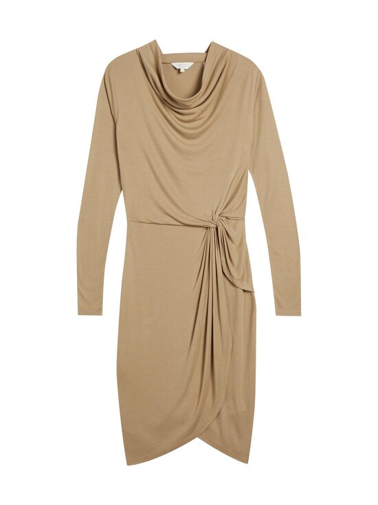 Neyda Jersey Drape Mini Dress -mekko
