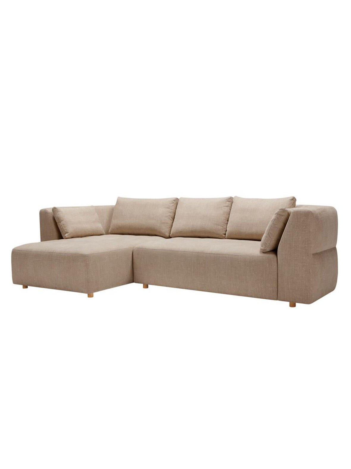 Cleo-sohva vasen caleido stampato -kangas beige