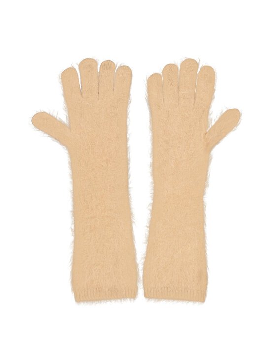 Soft Goat - Pikad kootud sõrmkindad Brushed Gloves - CAMEL | Stockmann - photo 2