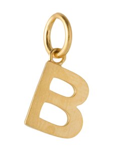 Pernille Corydon - Love Letter B -riipus - GOLD PLATED | Stockmann