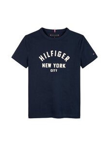 Tommy Hilfiger - Izliekts Hilfiger Graphic T-krekls - C1G DARK NIGHT NAVY | Stockmann