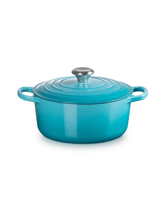 Le Creuset - Signature Round Casserole čuguna katls 24 cm/ 4.2 l - CARIBBEAN - photo 1 Le Creuset - Signature Round Casserole čuguna katls 24 cm/ 4.2 l - CARIBBEAN | Stockmann - photo 1