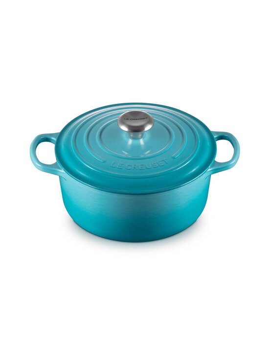 Le Creuset - Signature Round Casserole čuguna katls 24 cm/ 4.2 l - CARIBBEAN - photo 3 Le Creuset - Signature Round Casserole čuguna katls 24 cm/ 4.2 l - CARIBBEAN | Stockmann - photo 3