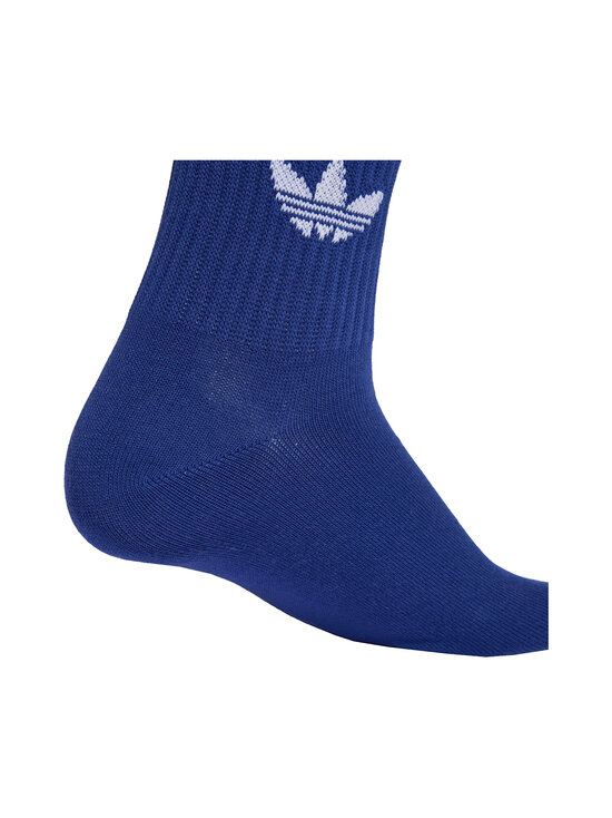 adidas Originals - 3 Stripes Crew zeķes 3 pāru komplekts - KR5153 CREBLU/WHITE/WHITE | Stockmann - photo 4