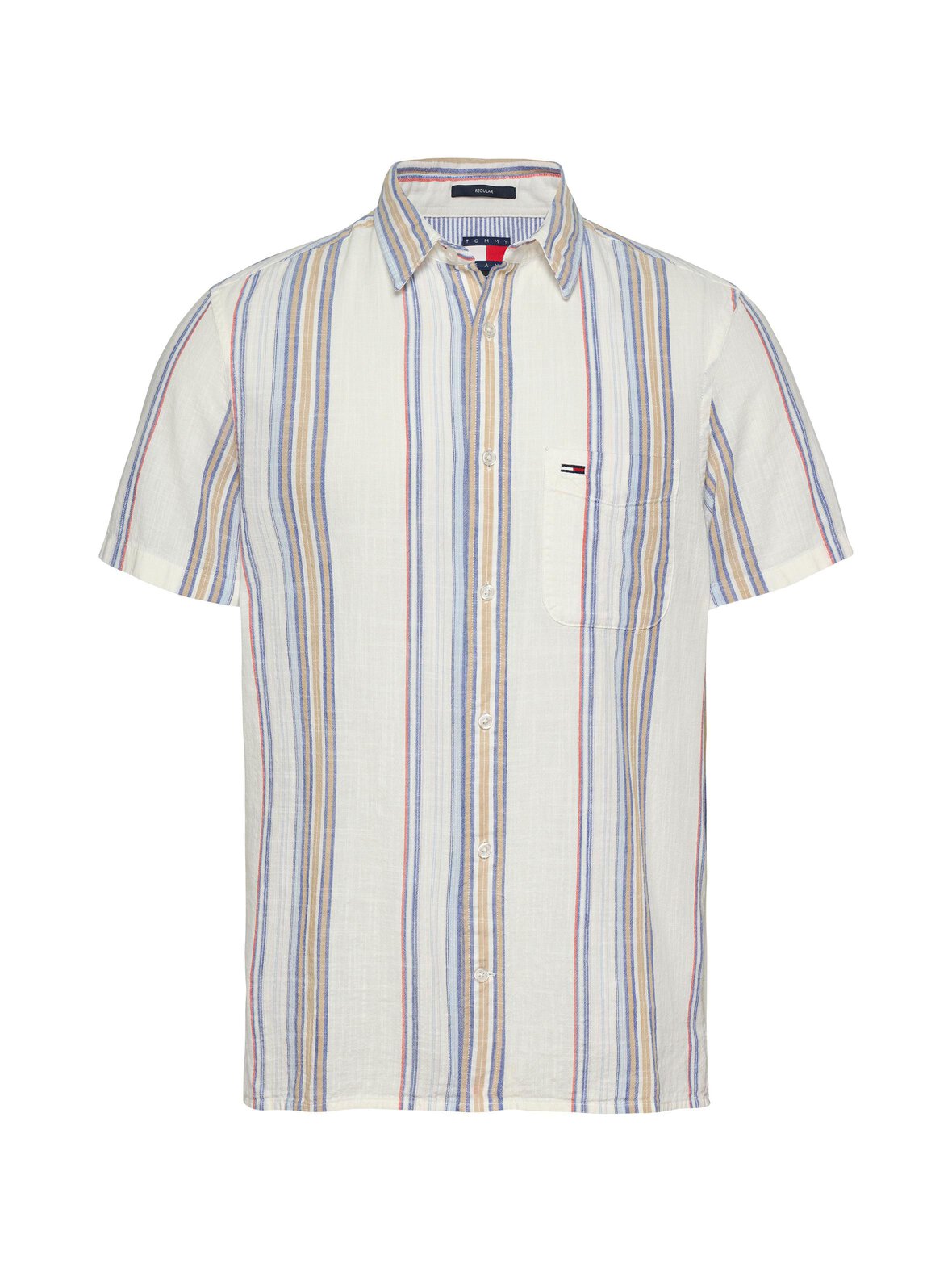 TJM Slub Stripe Regular Fit -kauluspaita