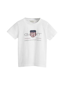 GANT - T-särk Archive Shield - 110 WHITE | Stockmann