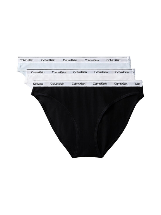 Calvin Klein Underwear Plus - Bikini-alushousut 3 -pack - GG2 BLACK/CLASSIC WHITE/PLEIN AIR | Stockmann - photo 1