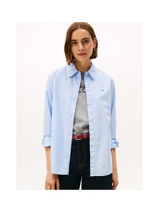 Tommy Hilfiger - Oxford Relaxed fit -paita - 0YC MID BLUE - photo 3 Tommy Hilfiger - Oxford Relaxed fit -paita - 0YC MID BLUE | Stockmann - photo 3