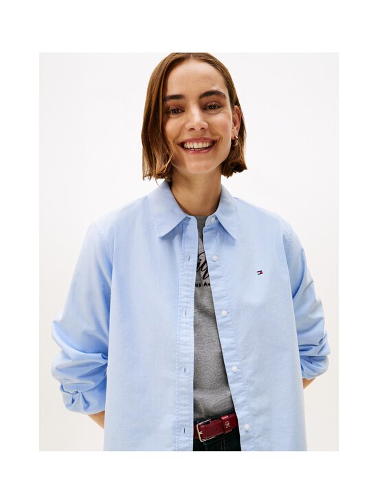 Tommy Hilfiger - Oxford Relaxed fit -paita - 0YC MID BLUE - photo 5 Tommy Hilfiger - Oxford Relaxed fit -paita - 0YC MID BLUE | Stockmann - photo 5