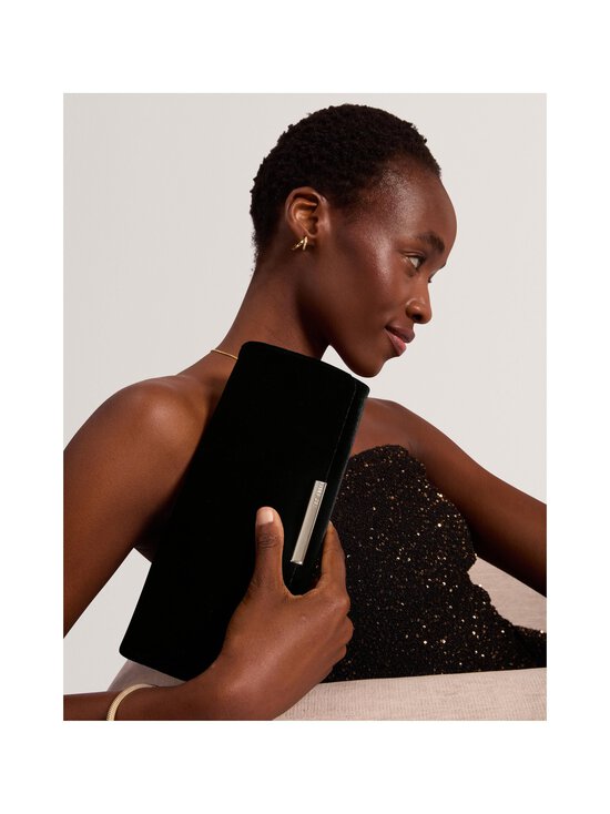 Ted Baker London - Maroah Velvet -käsilaukku - BLACK | Stockmann - photo 5