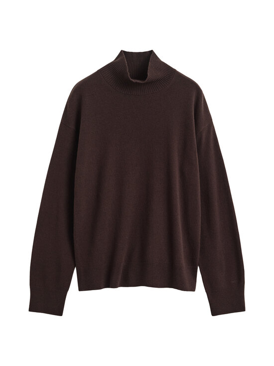 GANT - Superfine Lambswool Mockneck -neule - 202 DEEP BROWN | Stockmann - photo 1