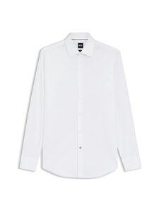 BOSS - Hank Kent Collar -kauluspaita - 100 WHITE | Stockmann