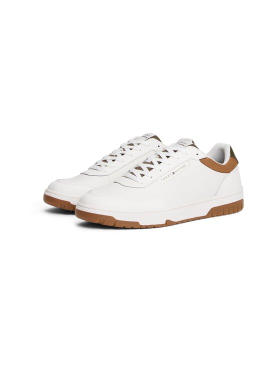 Tommy Hilfiger - Basket Core brīvā laika apavi - 0K4 ECRU/ARMY GREEN - photo 2 Tommy Hilfiger - Basket Core brīvā laika apavi - 0K4 ECRU/ARMY GREEN | Stockmann - photo 2