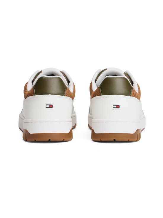 Tommy Hilfiger - Basket Core brīvā laika apavi - 0K4 ECRU/ARMY GREEN - photo 3 Tommy Hilfiger - Basket Core brīvā laika apavi - 0K4 ECRU/ARMY GREEN | Stockmann - photo 3