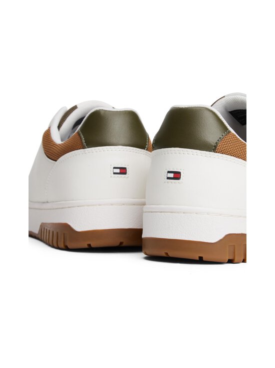 Tommy Hilfiger - Basket Core brīvā laika apavi - 0K4 ECRU/ARMY GREEN - photo 4 Tommy Hilfiger - Basket Core brīvā laika apavi - 0K4 ECRU/ARMY GREEN | Stockmann - photo 4