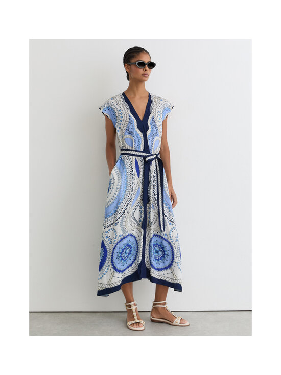 Reiss - Heidi Scarf -mekko - 92 IVORY/BLUE | Stockmann - photo 2