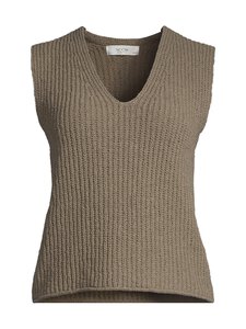 NOOM - Malla Boucle -neuleliivi - DK.KHAKI GREEN | Stockmann