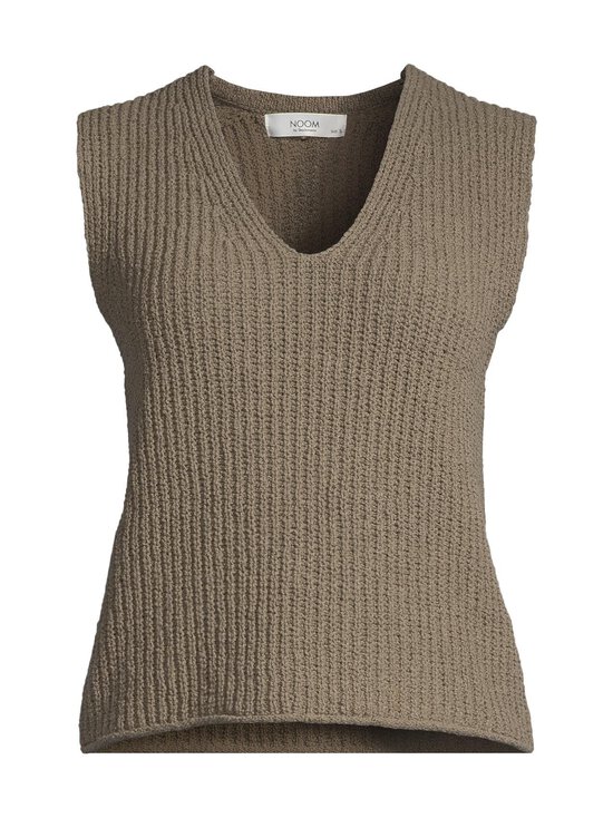 NOOM - Malla Boucle -neuleliivi - DK.KHAKI GREEN | Stockmann - photo 1