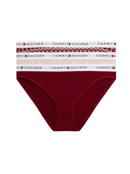 Tommy Hilfiger - Bikini Gift apakšbikses 3 gab. - 0WX ROUGE/FAIRISLE/IVORY | Stockmann - photo 1
