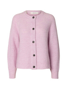 Selected - SlwLulu-neuletakki - WINSOME ORCHID DETAIL:MELANGE | Stockmann